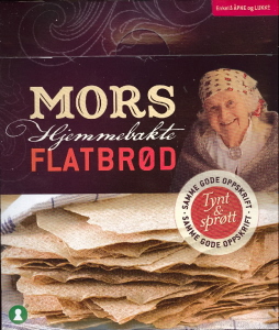 Mors Hjemmebakte Flatbrød (Home made Flat bread) Mors Hjemmebakte Flatbrød (Home made Flat bread)